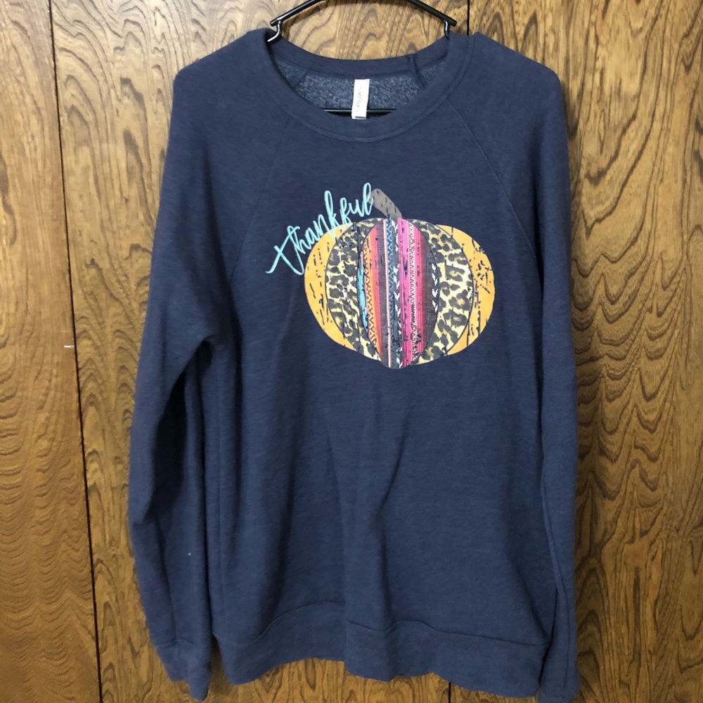 “Thankful” crewneck